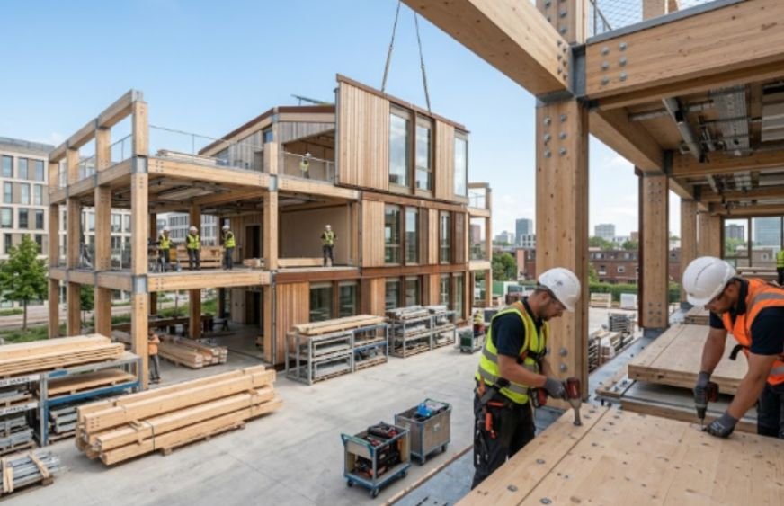 Design for Disassembly and Building Material Reuse
