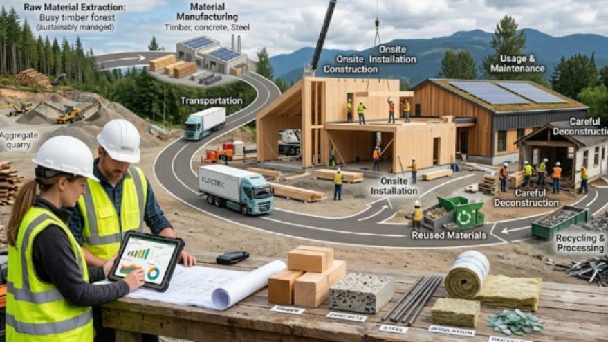 How Life Cycle Assessment Methods for Building Materials Work
