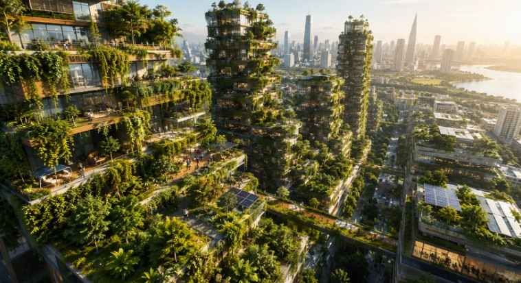 Textures and Rooftop Ecology