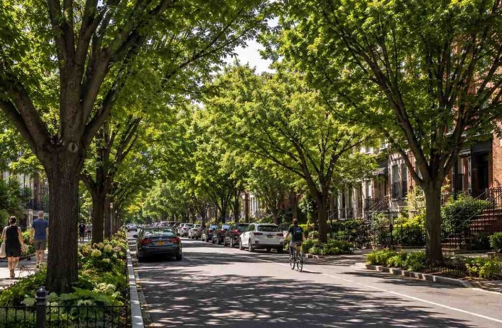 Street Tree Planning for Heat Reduction