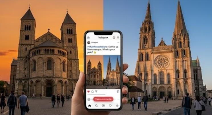 Gothic Icons Notre-Dame de Paris and Cologne Cathedral