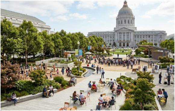 Case Study 2: San Francisco Civic Center Plaza and Flexible Public Life