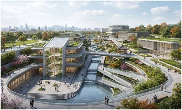 Case Study 3: Nanjing Jiangbei Civic Center as a Layered Landscape