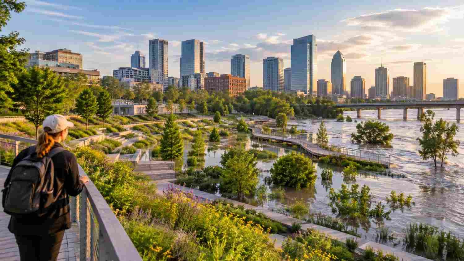 Designing Nature-Based Solutions for Flood-Resilient Cities in a Changing Climate