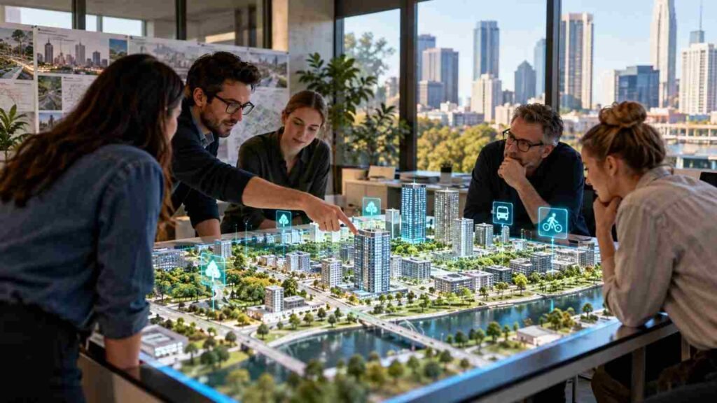 Exploring Participatory Urban Planning Using Digital Twins in Modern City Design