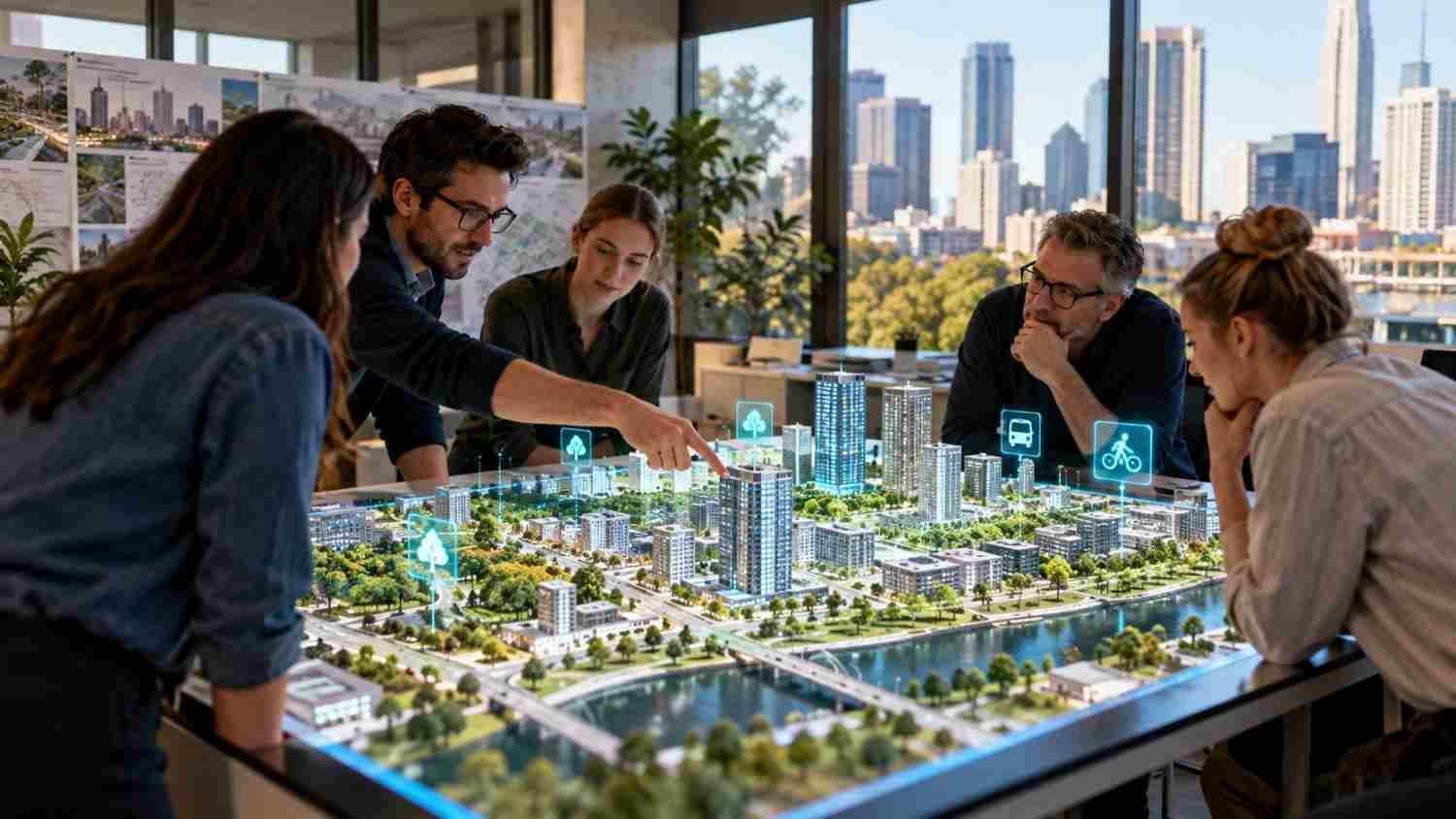 Exploring Participatory Urban Planning Using Digital Twins in Modern City Design