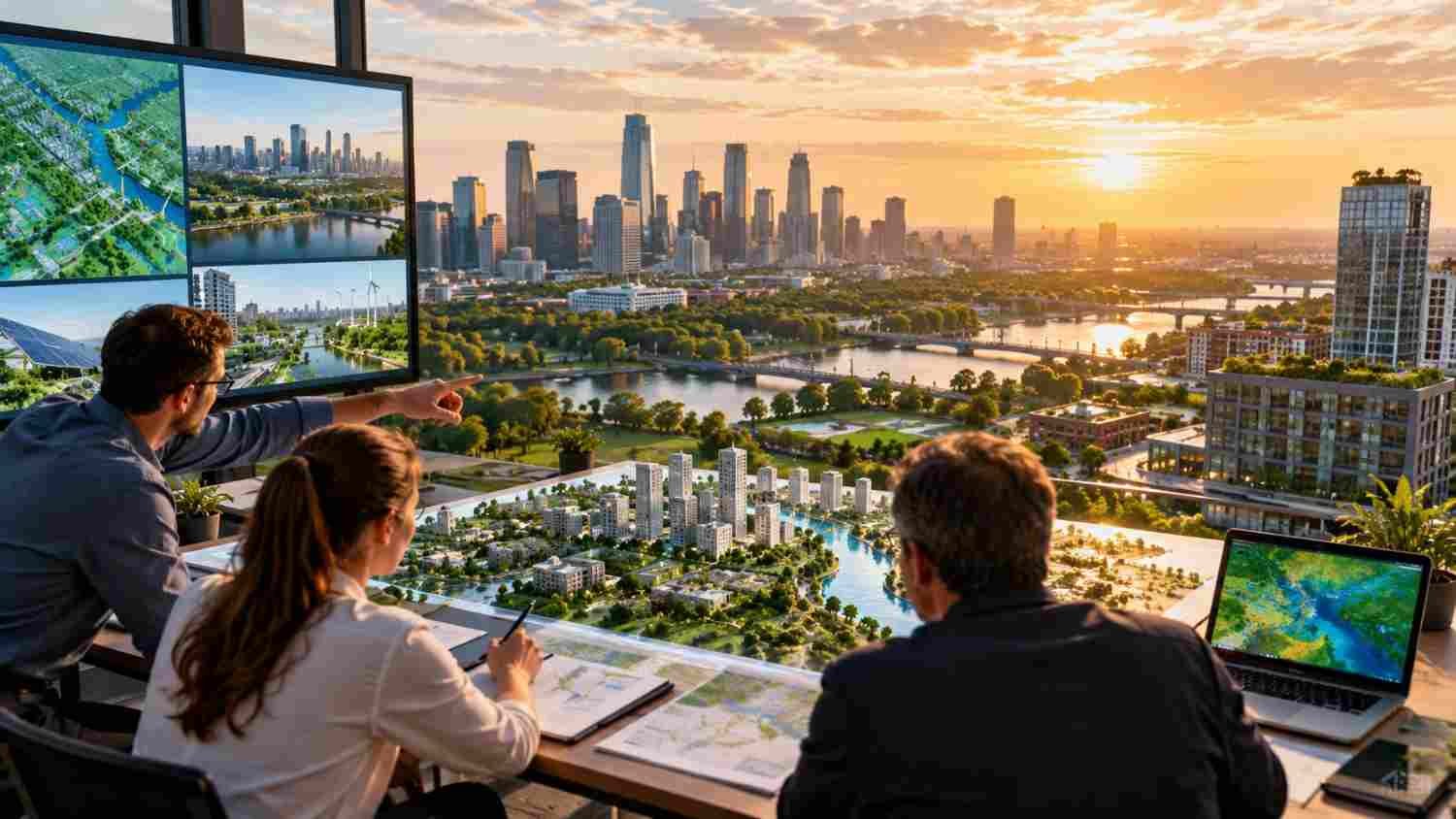 How Data-Driven Land Use Planning Under Climate Change Can Shape Sustainable Cities