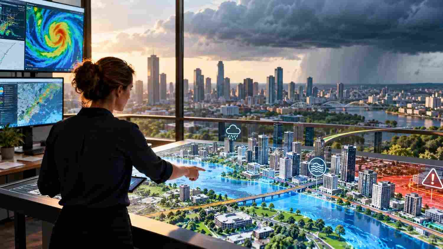 How Digital Twins Help Cities Prepare for Extreme Weather