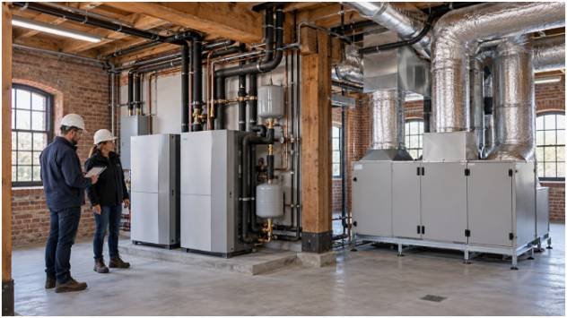 Decarbonizing Active MEP Infrastructure