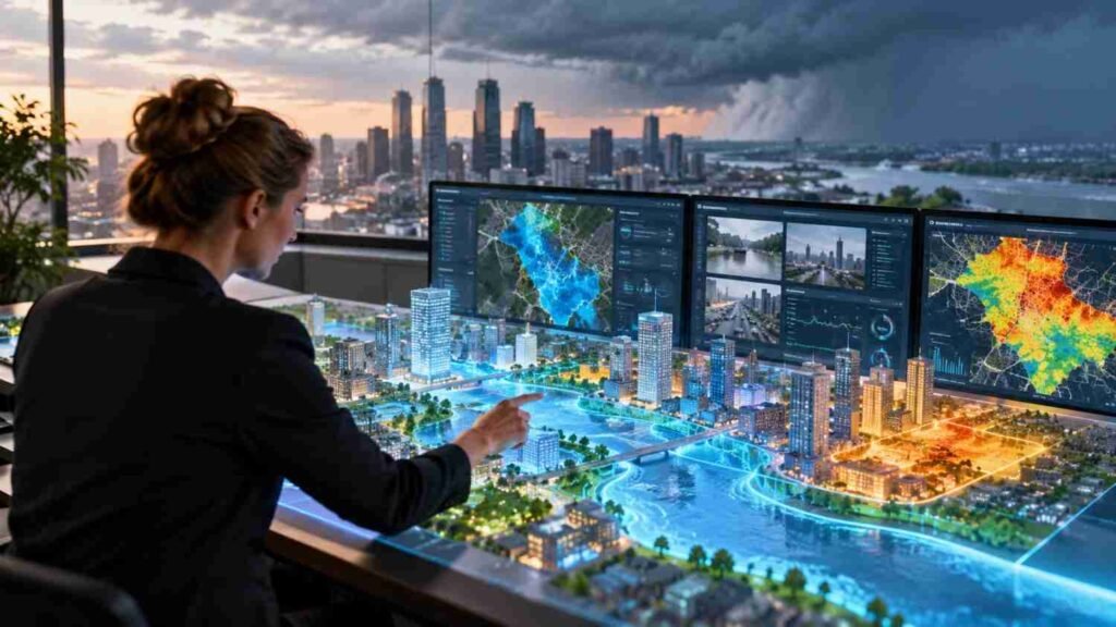 Urban Digital Twins for Climate Adaptation: How Cities Can Prepare for Extreme Weather